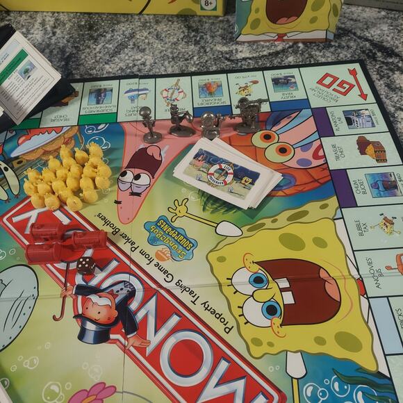 Monopoly Nickelodeon SpongeBob Squarepants by Hasbro Missing Pieces - Picture 5 of 10